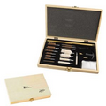 Classic Safari Deluxe Cleaning Kit in Wood Case